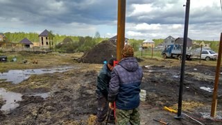 Заказать монтаж винтовых свай в Салават - цена под ключ с доставкой от 1879 шт