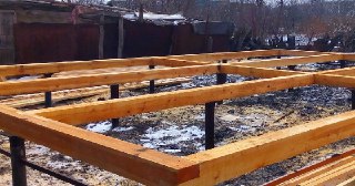 Пол на винтовых сваях Салават цена от 15652 руб.