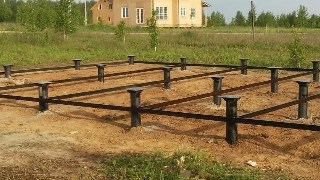 Установка и монтаж - винтовые сваи в Салавате для свайного фундамента дома. Цена от 2087 руб - видео закручивание